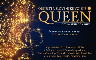 Orkester Slovenske vojske & Omar Naber – QUEEN – IT’S A KIND OF MAGI