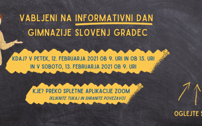 INFORMATIVNI DAN V ŽIVO